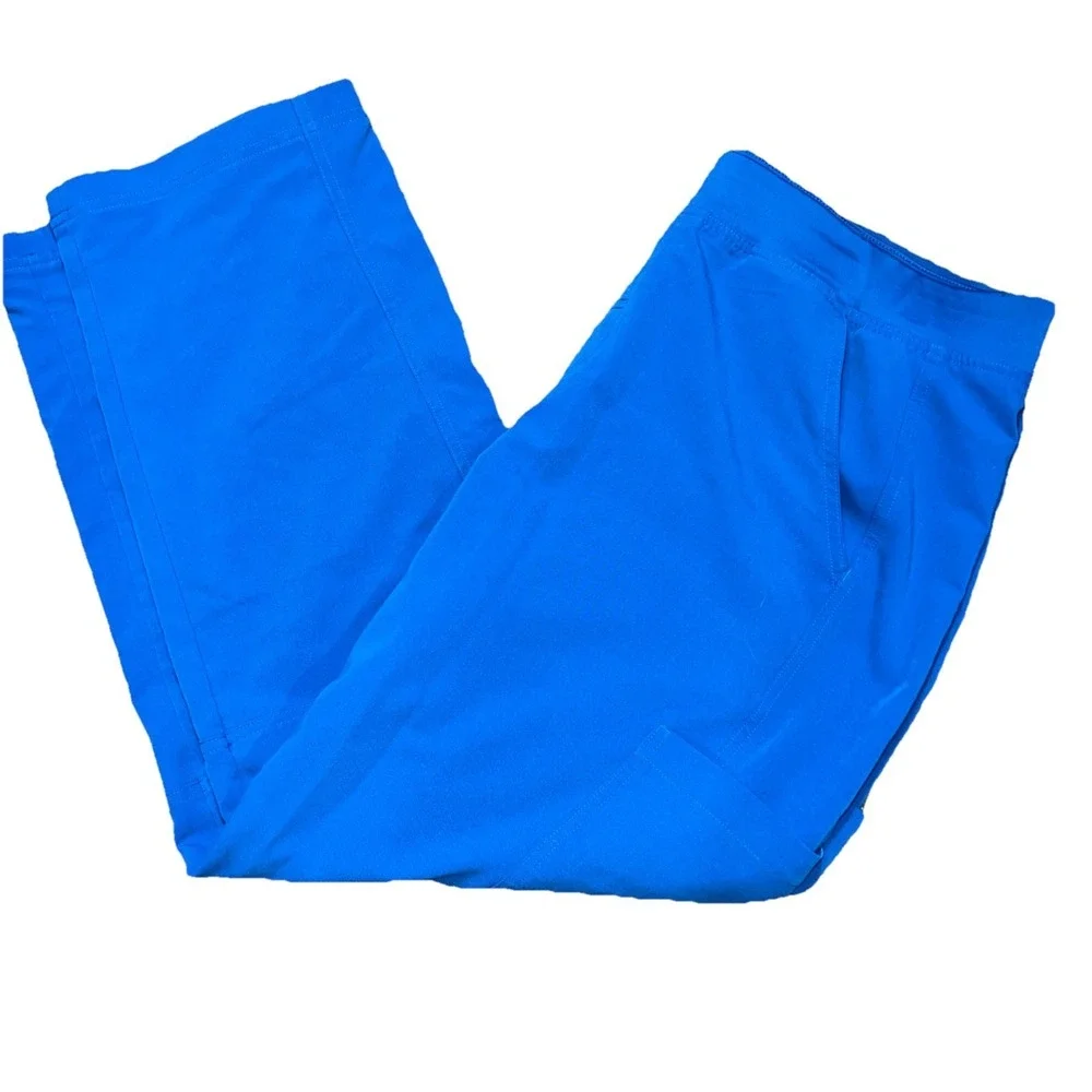 FIGS Axim Scrub Pants Mens XXL Short Royal Blue Technical Collection T2001S
